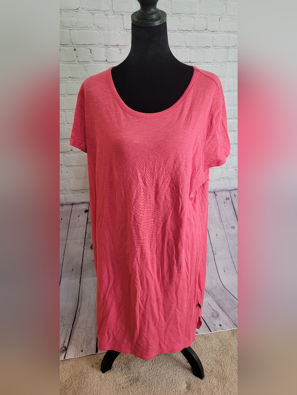 Gap Women’s Pink Scoop Neck Dress XL